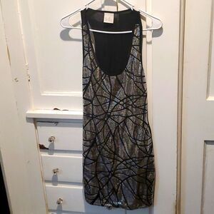 Holiday Fancy Sequined Lola Cocktail Dress
